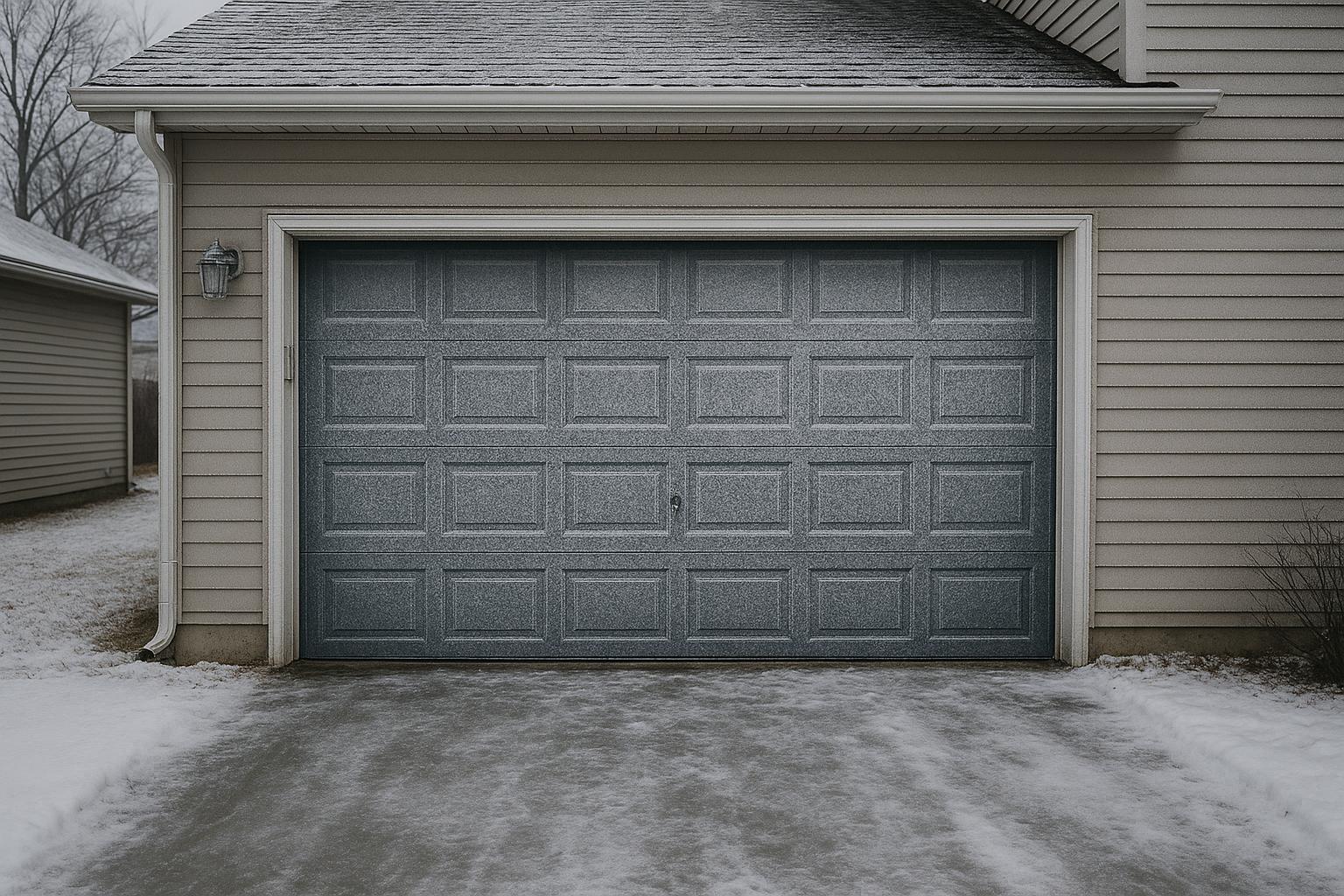 What to Do When Your Garage Door Won't Open in Winter